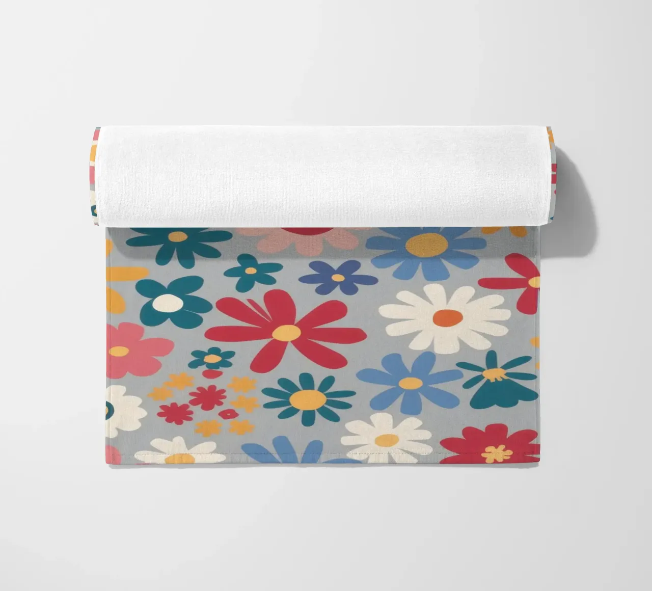 Patchwork di pose pastello telo mare da Absca Gallery