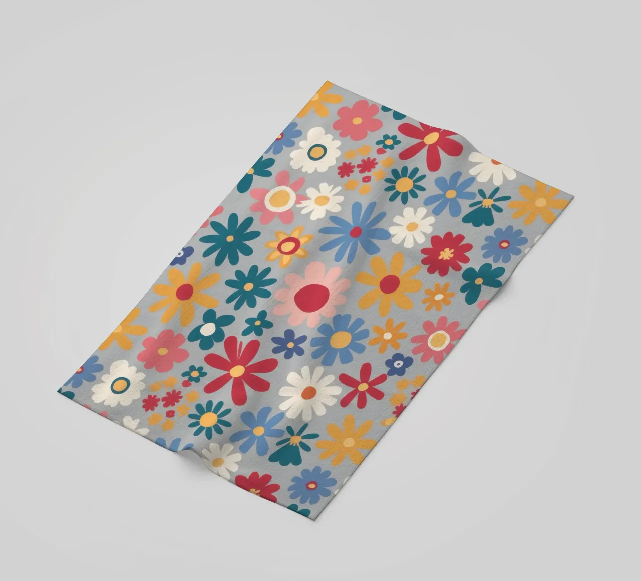 Patchwork di pose pastello telo mare da Absca Gallery