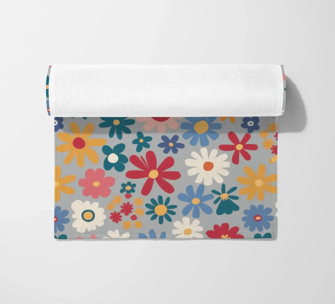 Patchwork di pose pastello telo mare da Absca Gallery