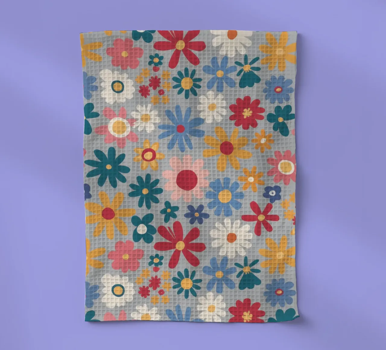 Patchwork di pose pastello canovaccio da cucina da Absca Gallery