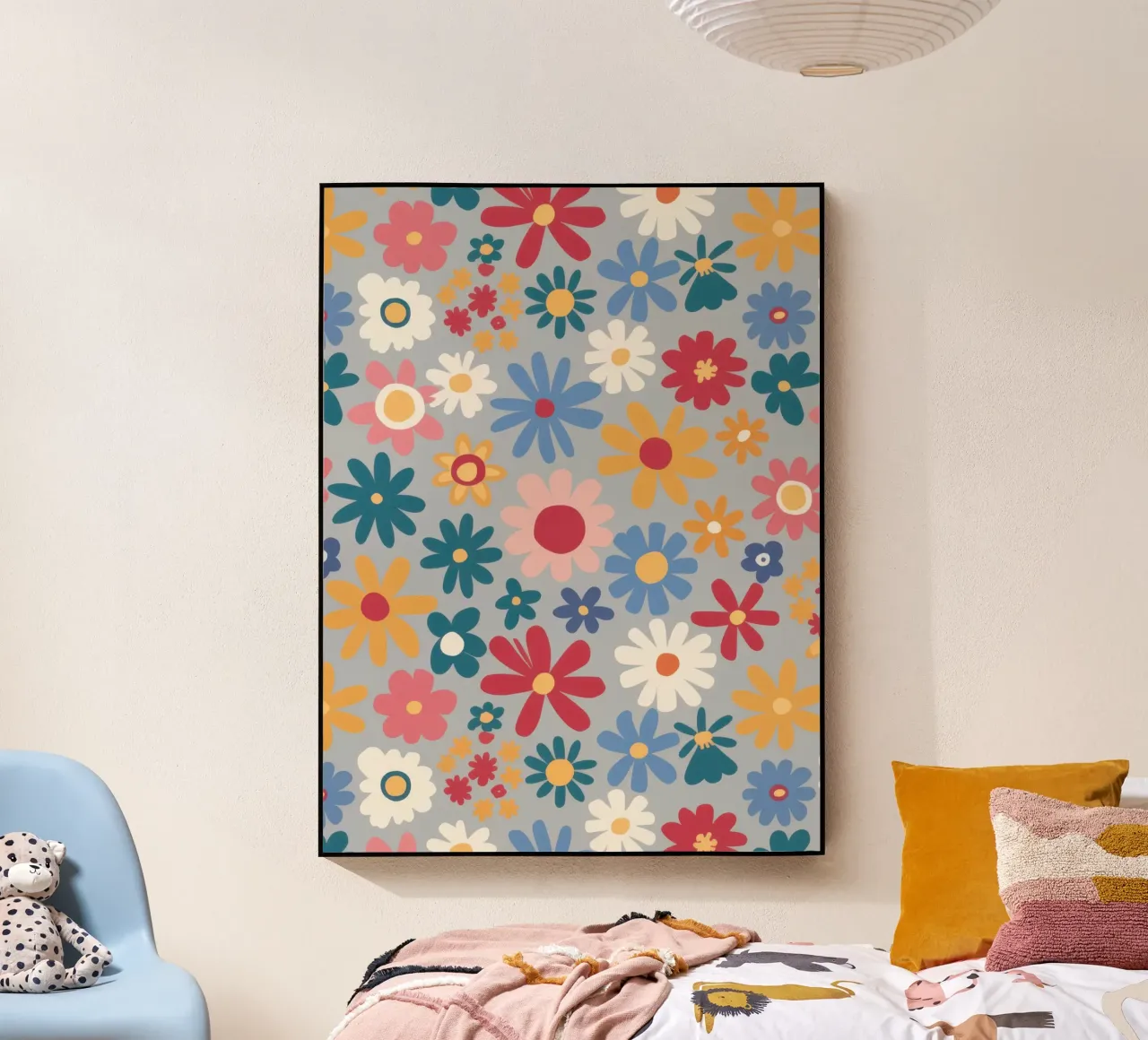 Patchwork di pose pastello plexiglass da Absca Gallery