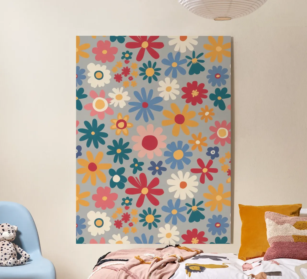 Patchwork di pose pastello plexiglass da Absca Gallery