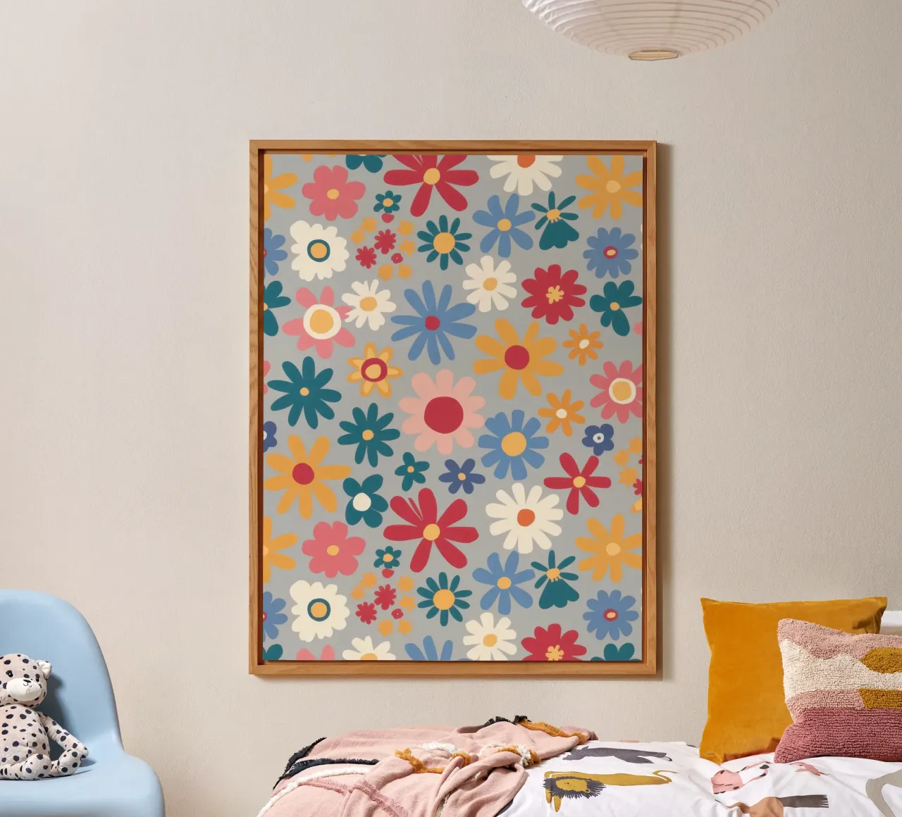 Patchwork di pose pastello alluminio dibond da Absca Gallery