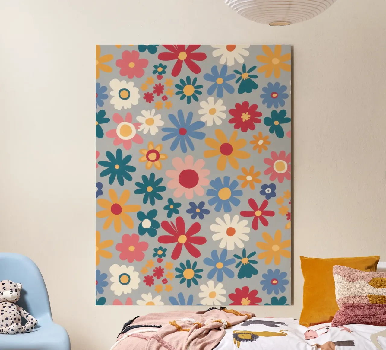 Patchwork di pose pastello alluminio dibond da Absca Gallery