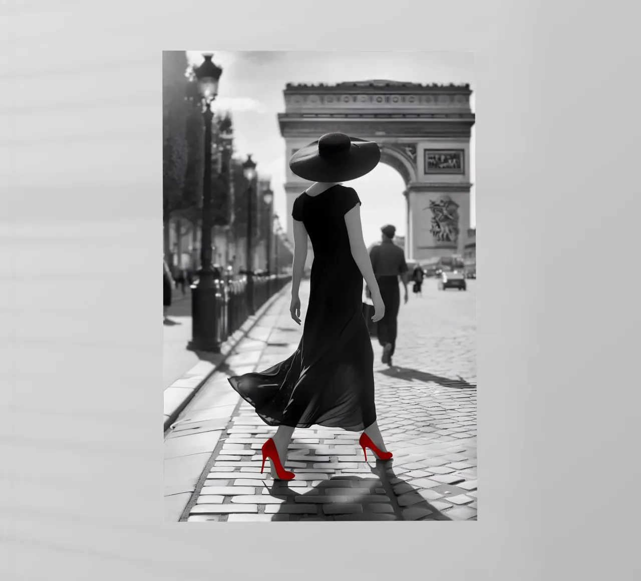 Dichiarazione di moda all'Arco di Trionfo pellicola backlit da M-Ulrich-Digital Art