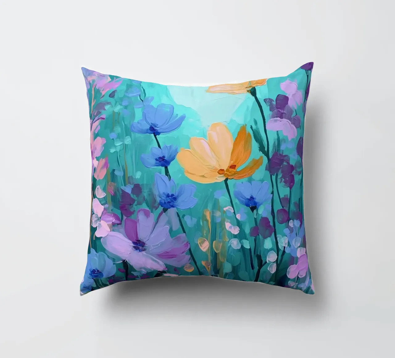 Soft Morning in Bloom cuscino da Amelie Rose