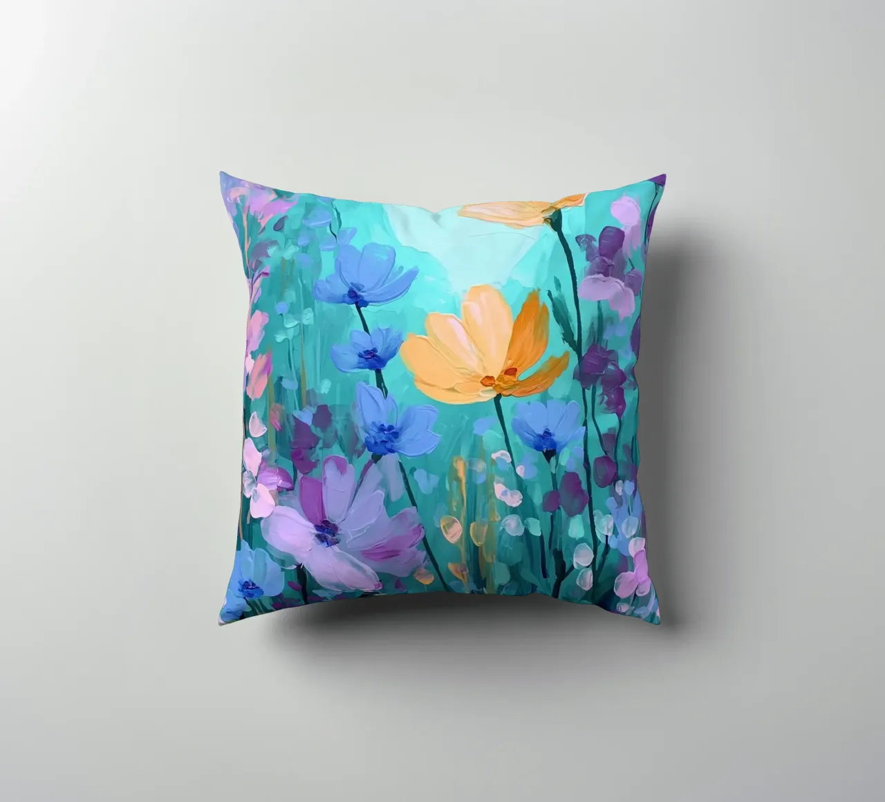 Soft Morning in Bloom cuscino da Amelie Rose