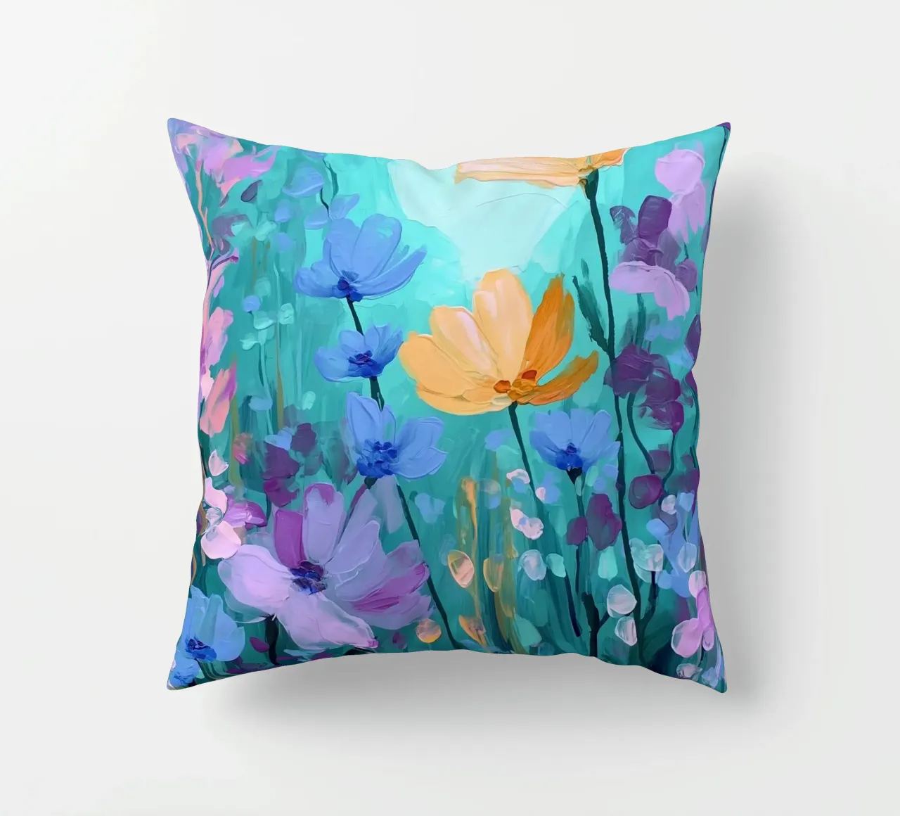 Soft Morning in Bloom cuscino da Amelie Rose