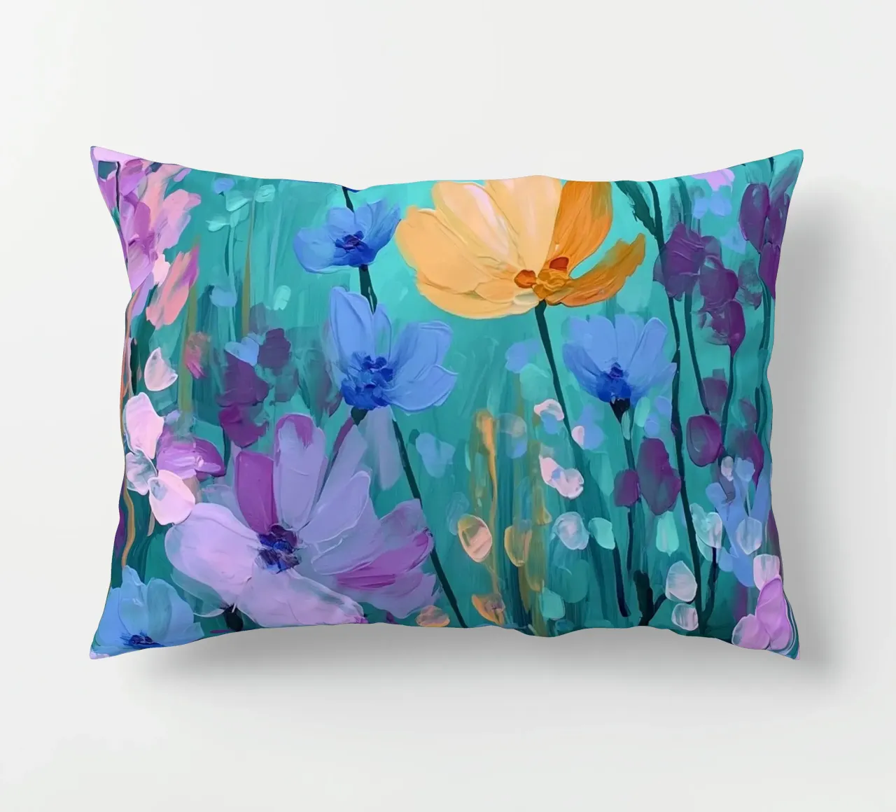 Soft Morning in Bloom cuscino da Amelie Rose