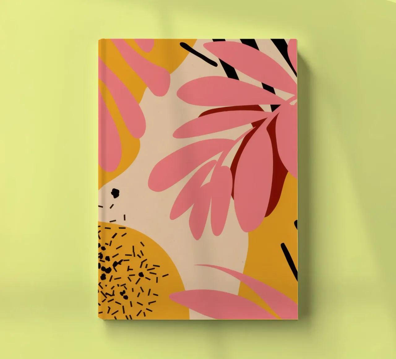Leopard Print Bloom notebook by Kala Martir