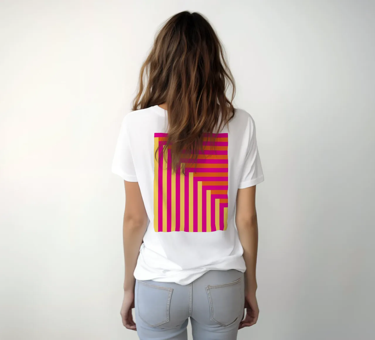 Strisce e colore t-shirt da Schuhmann Design