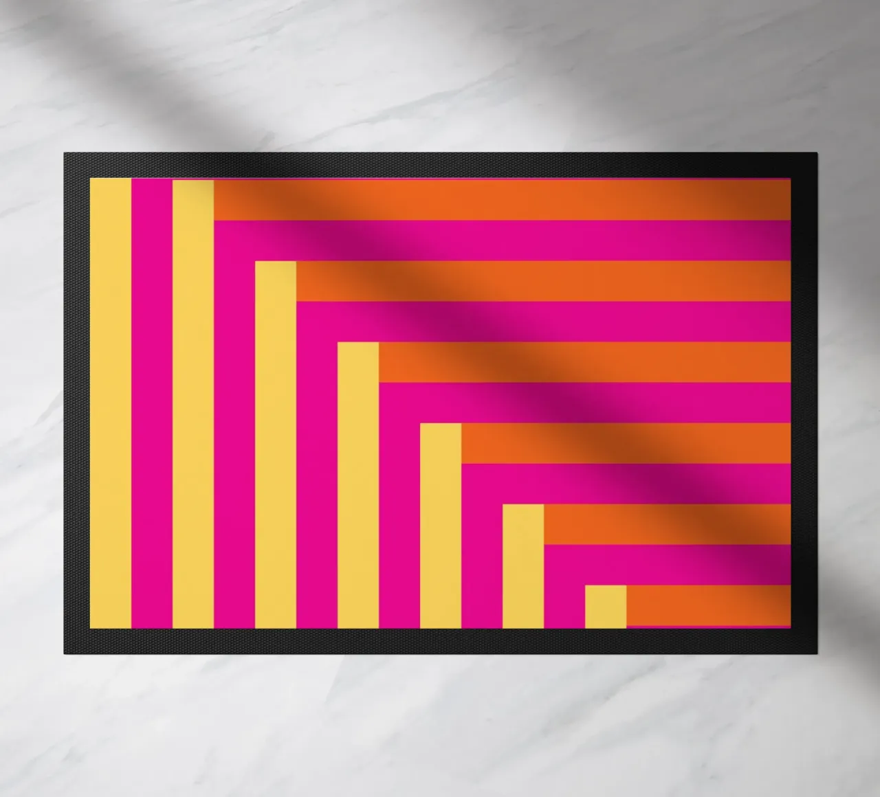 Strisce e colore zerbino da Schuhmann Design