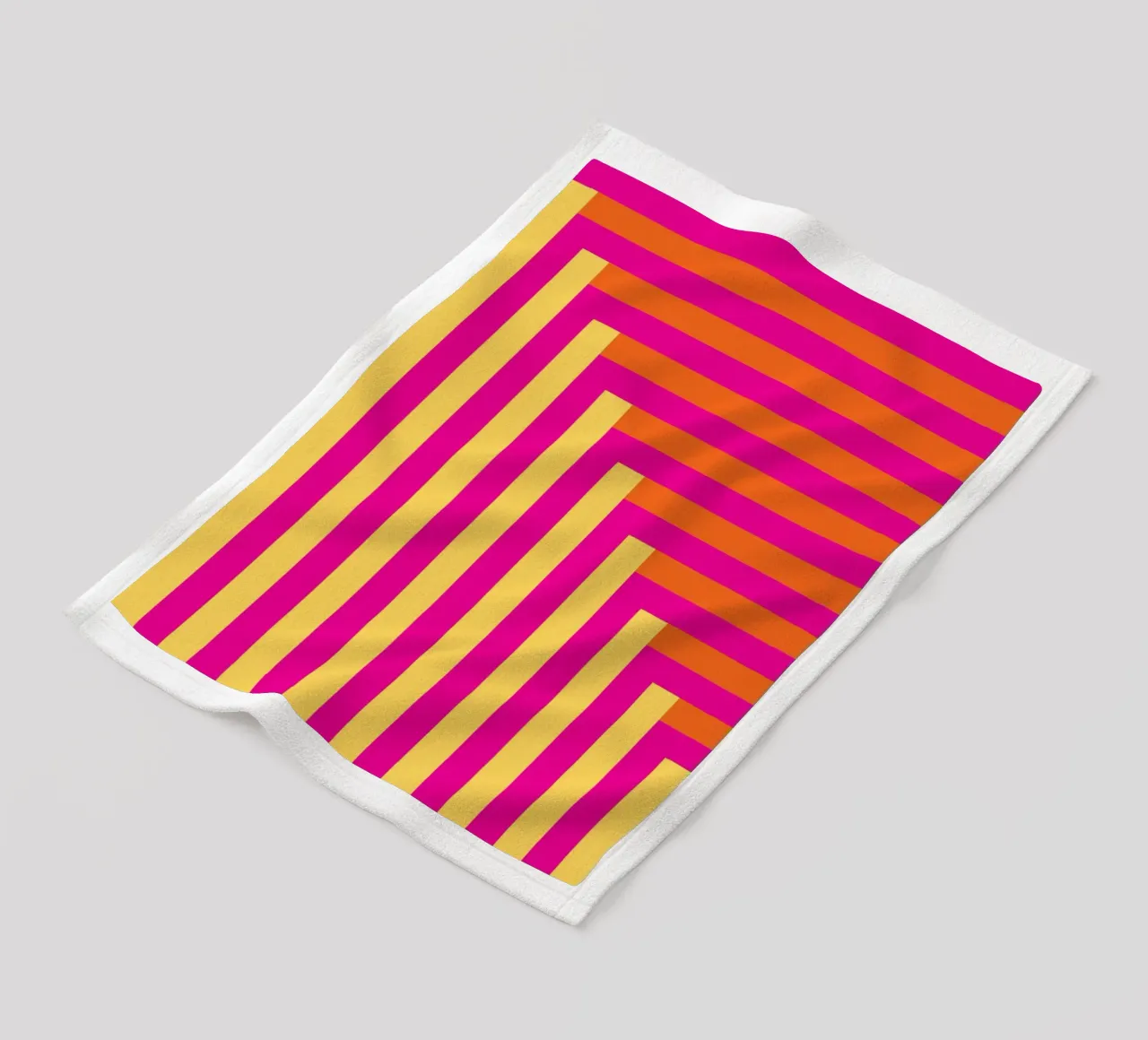 Strisce e colore coperta in pile da Schuhmann Design