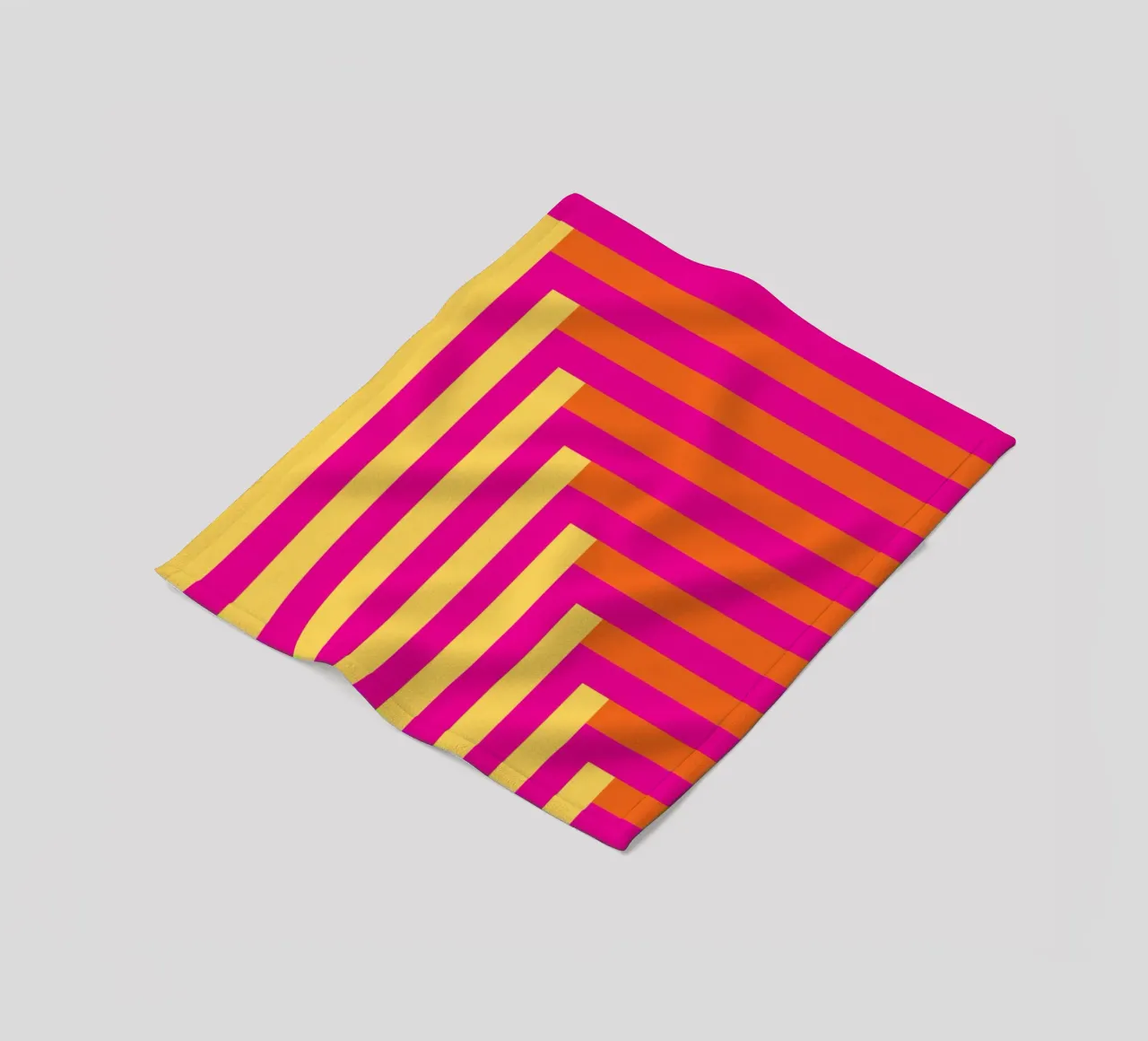 Strisce e colore coperta in pile da Schuhmann Design