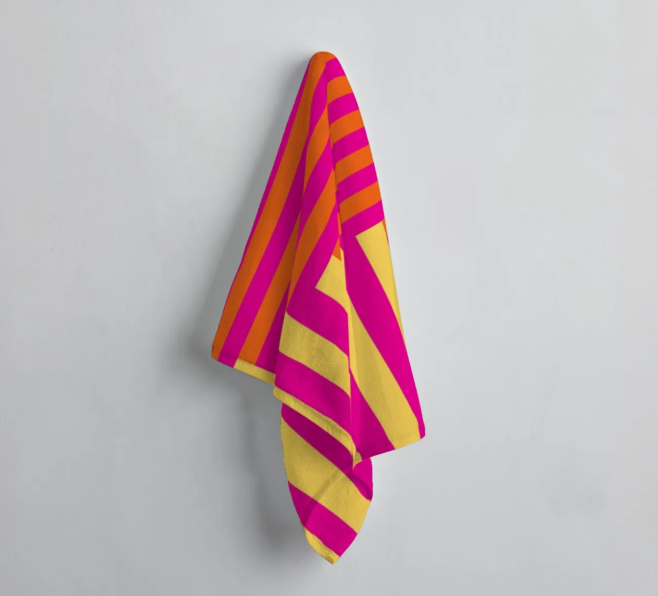 Strisce e colore asciugamano da bagno da Schuhmann Design