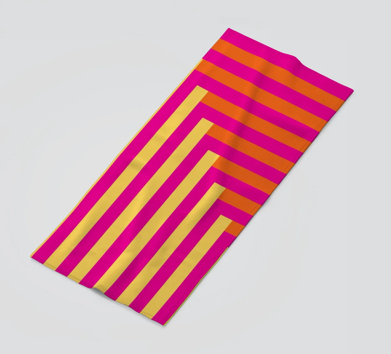 Strisce e colore telo mare da Schuhmann Design