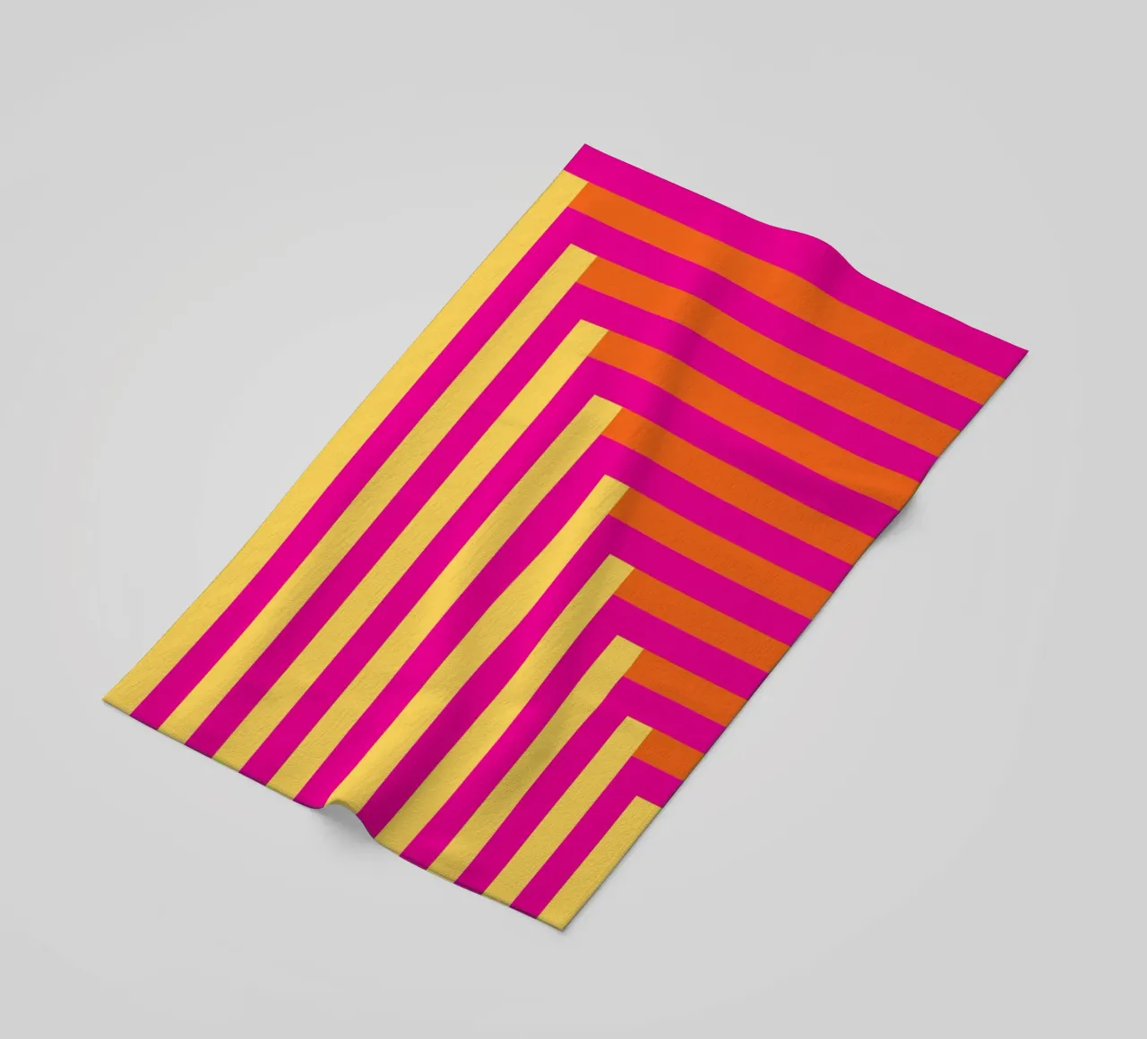 Strisce e colore telo mare da Schuhmann Design