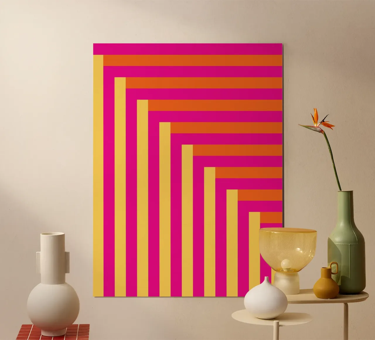 Strisce e colore poster da Schuhmann Design