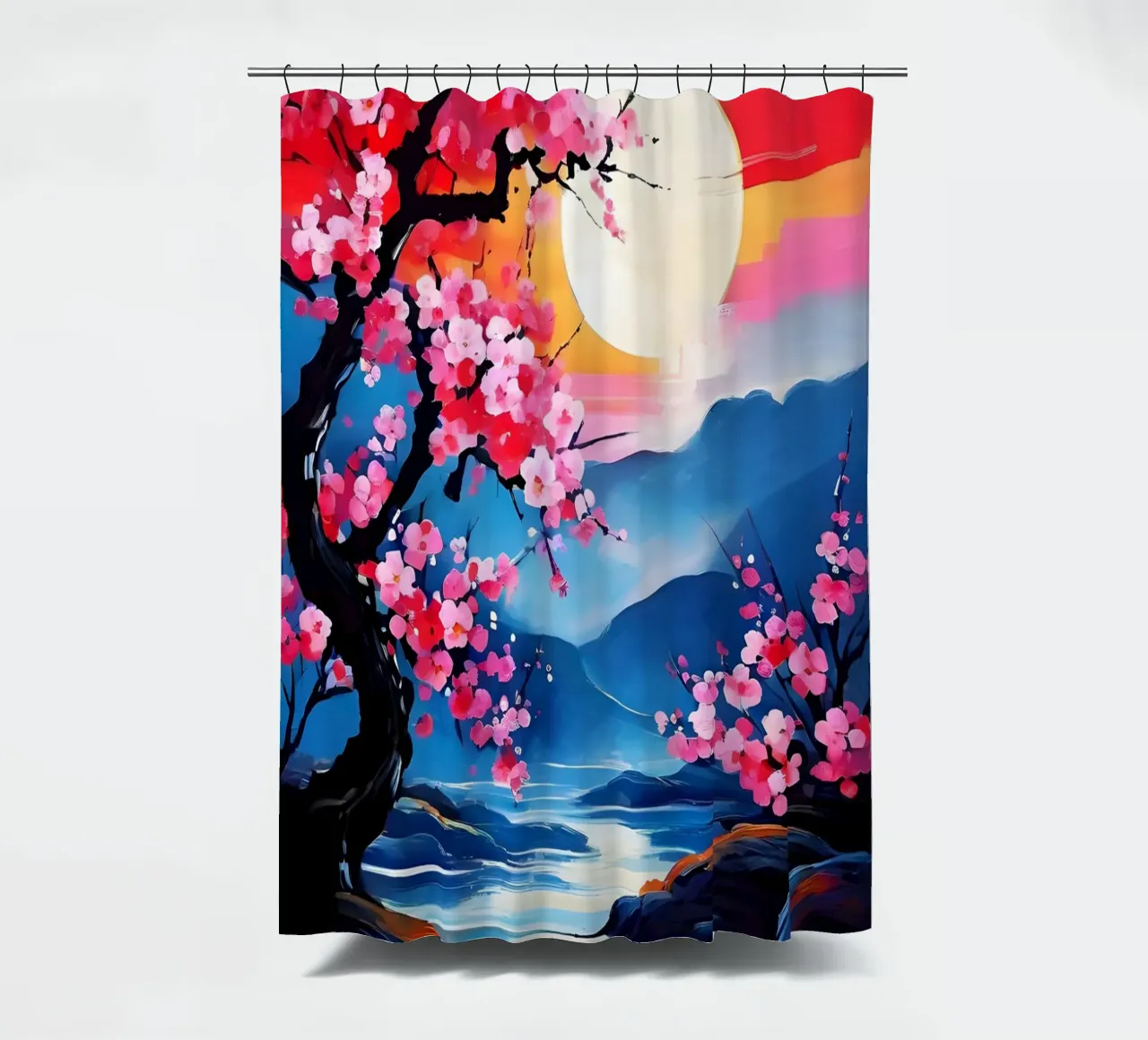 Sakura Serenity tenda da doccia da Artistic-shop