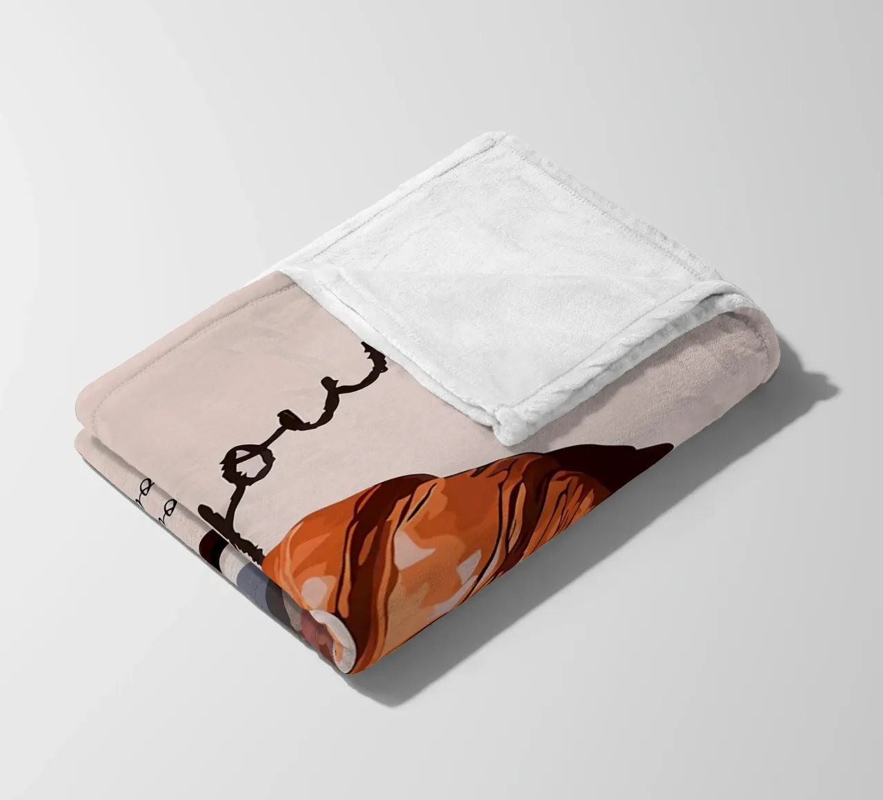 Ciao Croissant e caffè coperta in pile da Liam Johnson