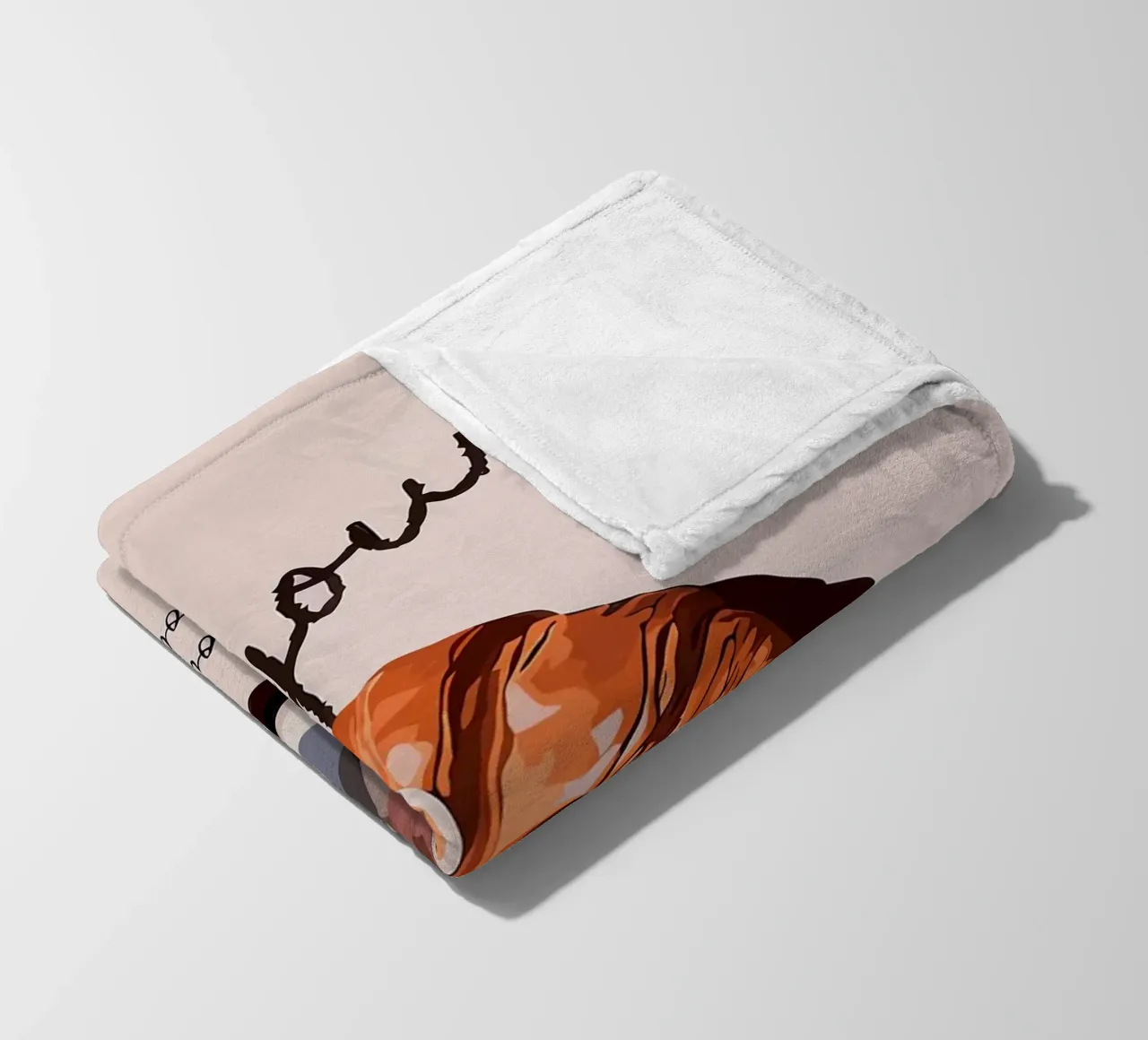 Ciao Croissant e caffè coperta in pile da Liam Johnson
