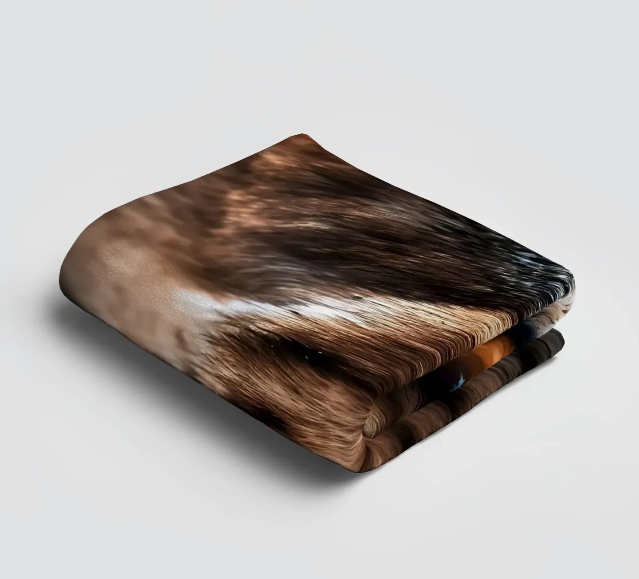 Betoverende leeuwenoog macro badhanddoek van Liam Johnson