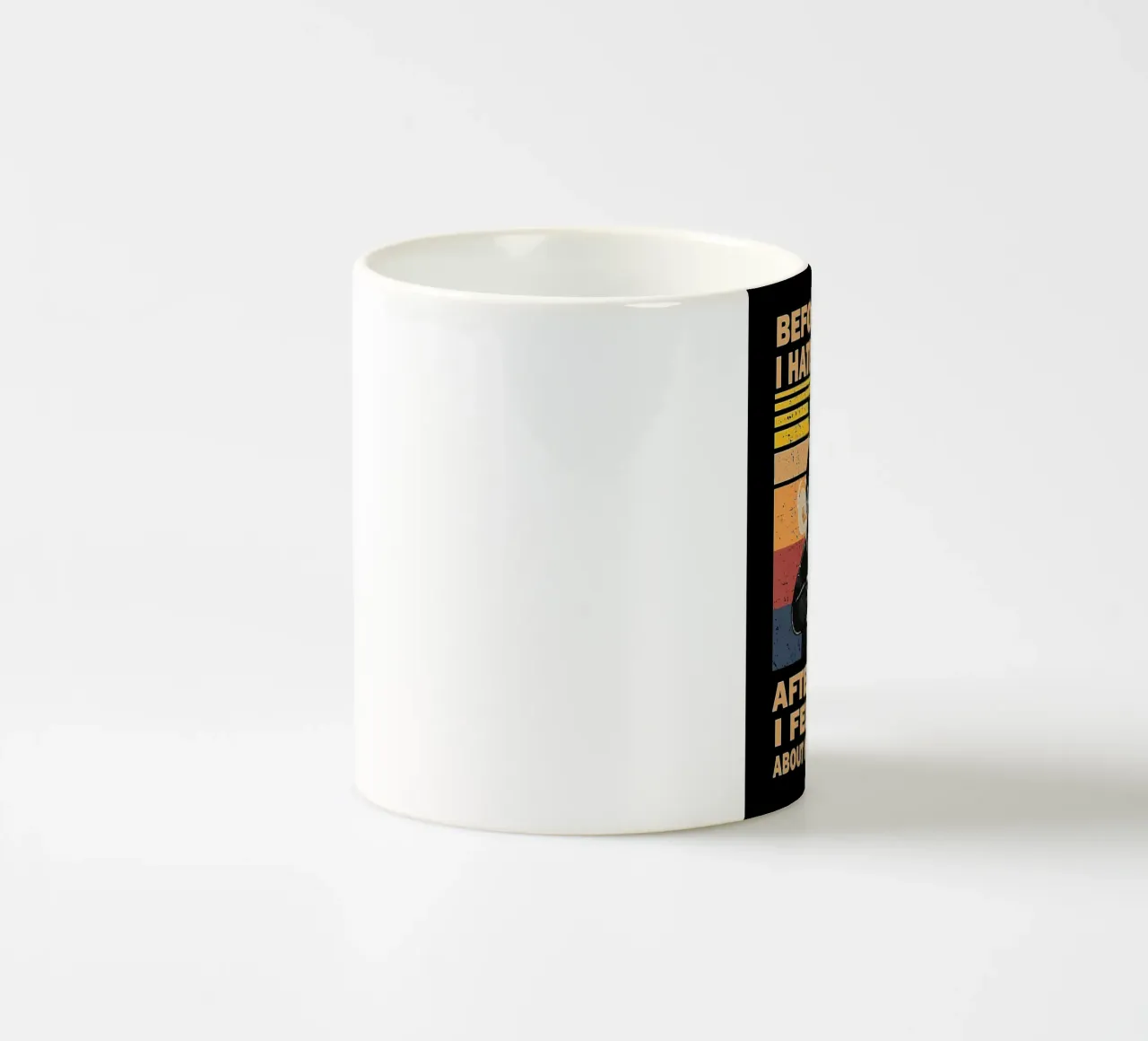 Caffè Gatto Mood tazza in ceramica da Liam Johnson