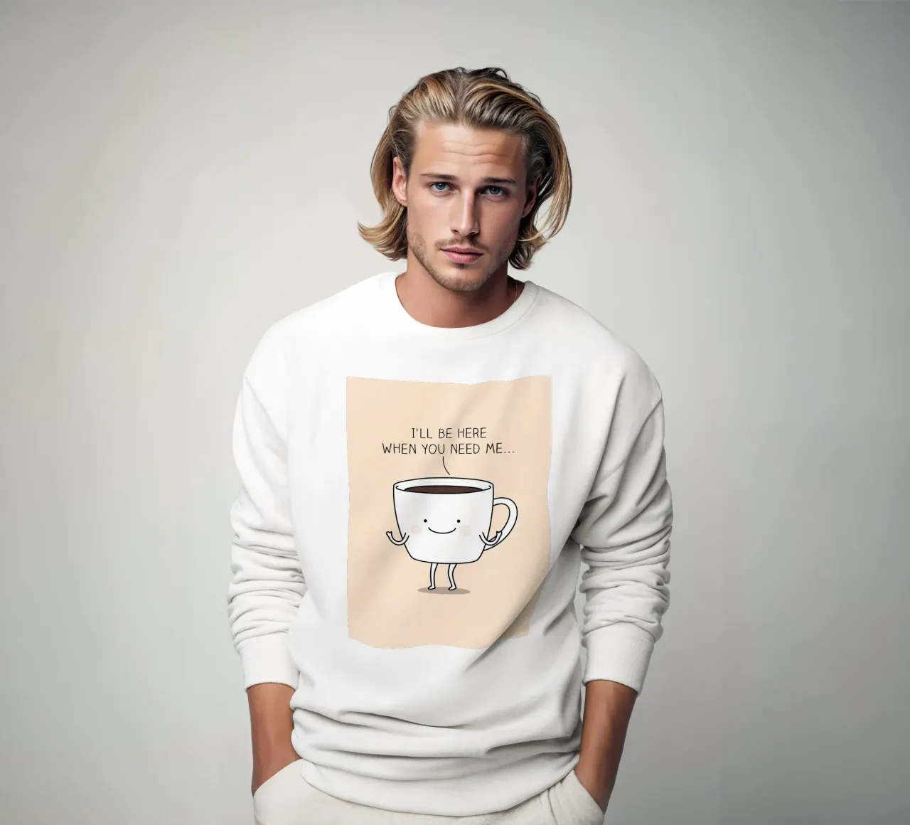 Illustrazione di tazze di caffè felpa da Liam Johnson