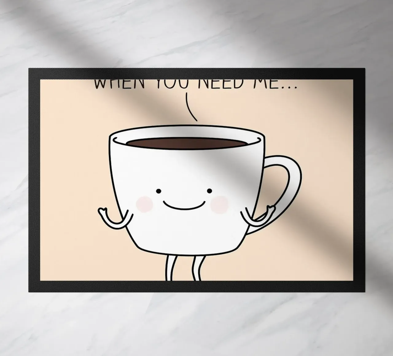Illustrazione di tazze di caffè zerbino da Liam Johnson