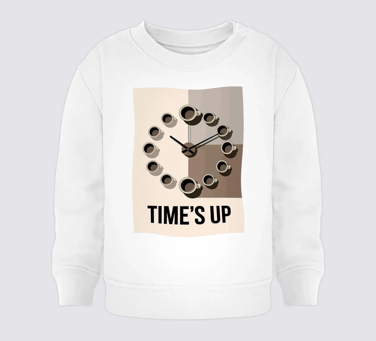 Orologio da caffè - Tempo scaduto felpa neonato da Liam Johnson
