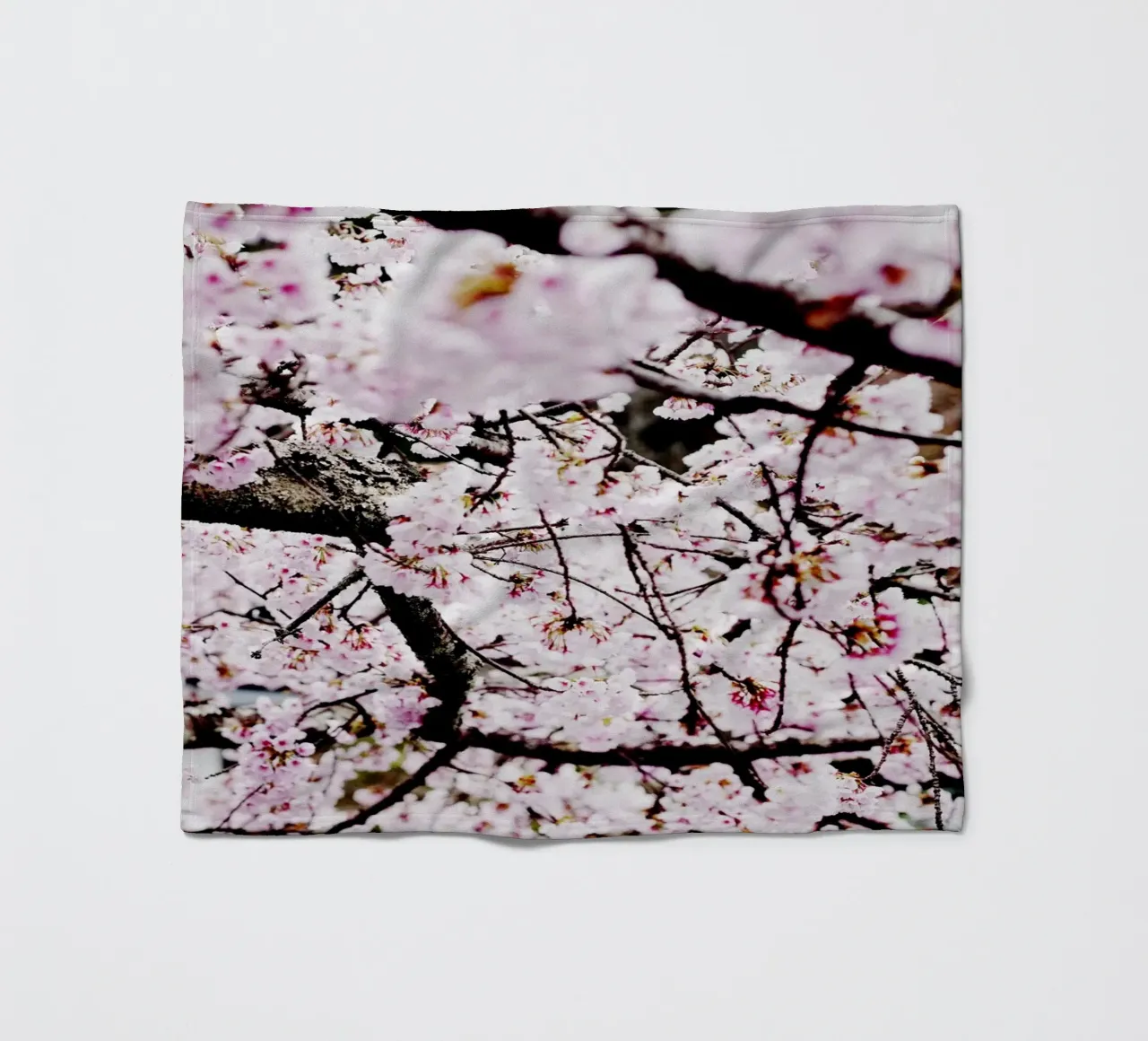 Lo splendore dei ciliegi in fiore in Giappone coperta in pile da Simon Koy