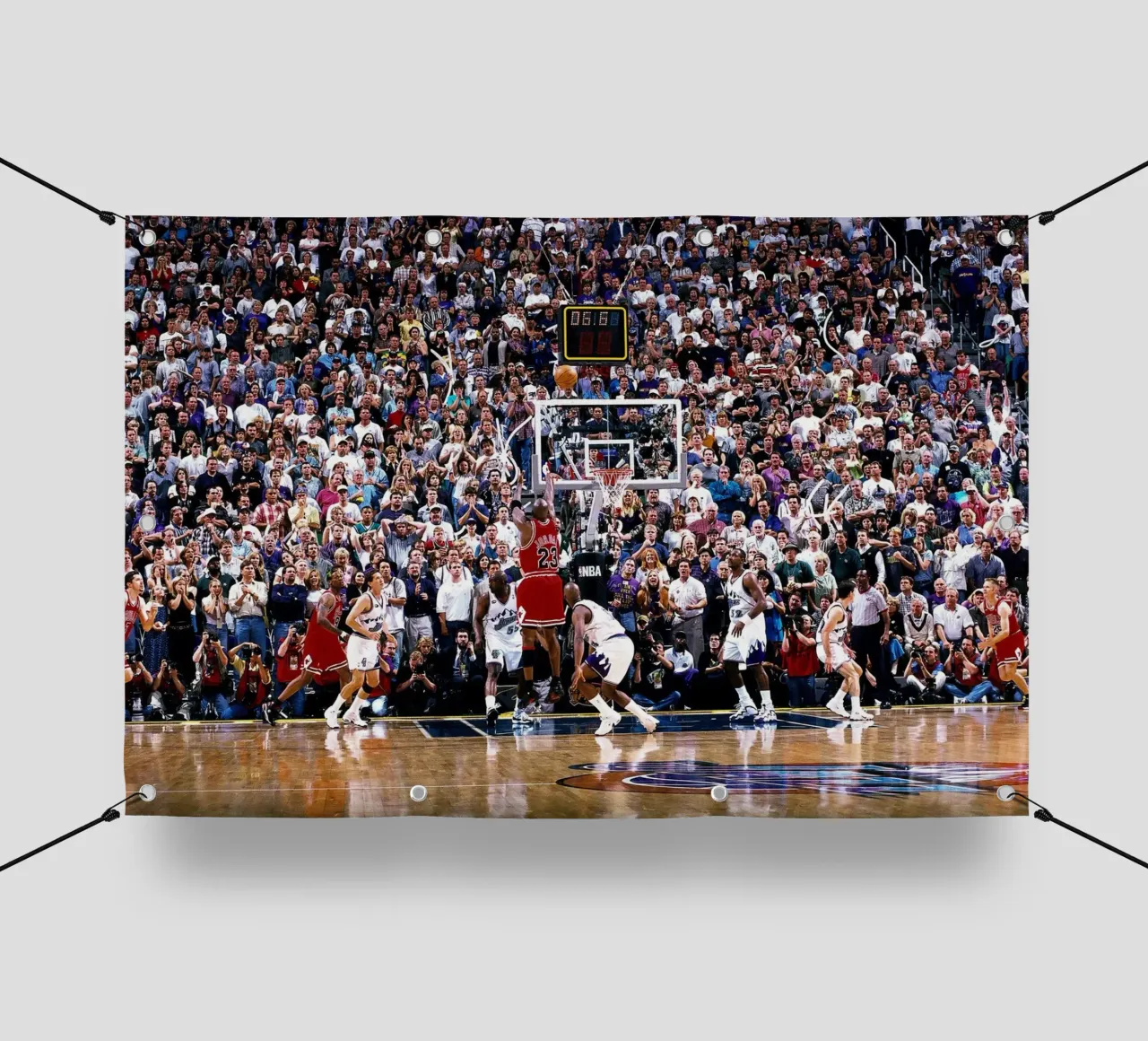 L'ultimo tiro di Michael Jordan telo in pvc da Courtney