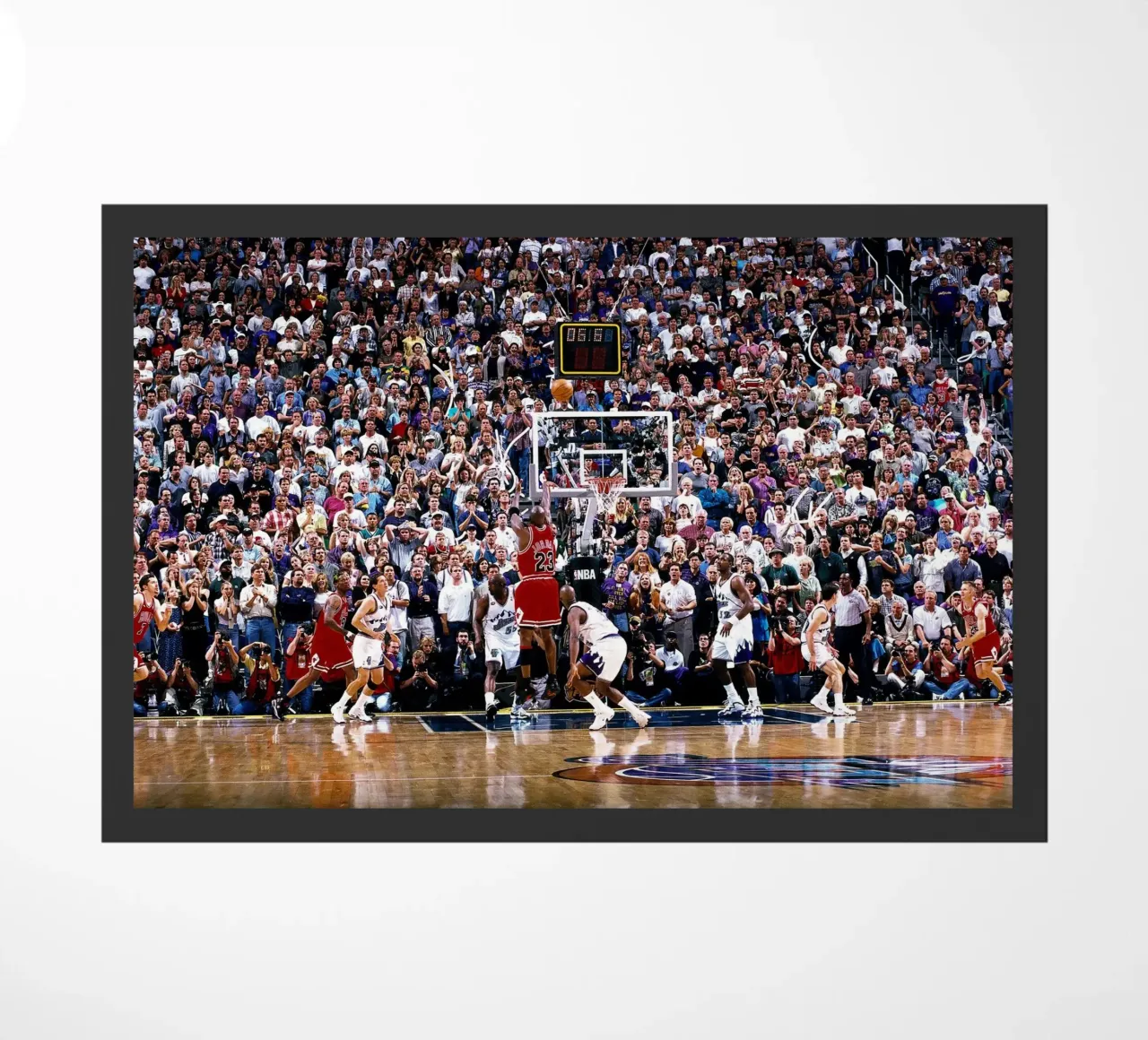 L'ultimo tiro di Michael Jordan zerbino da Courtney