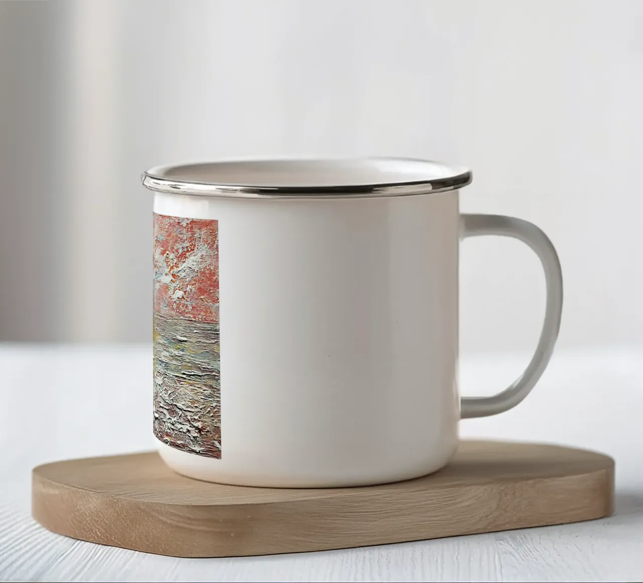 3D DREAM 10. tazza in smalto da Thierry Vobmann Abstract painting