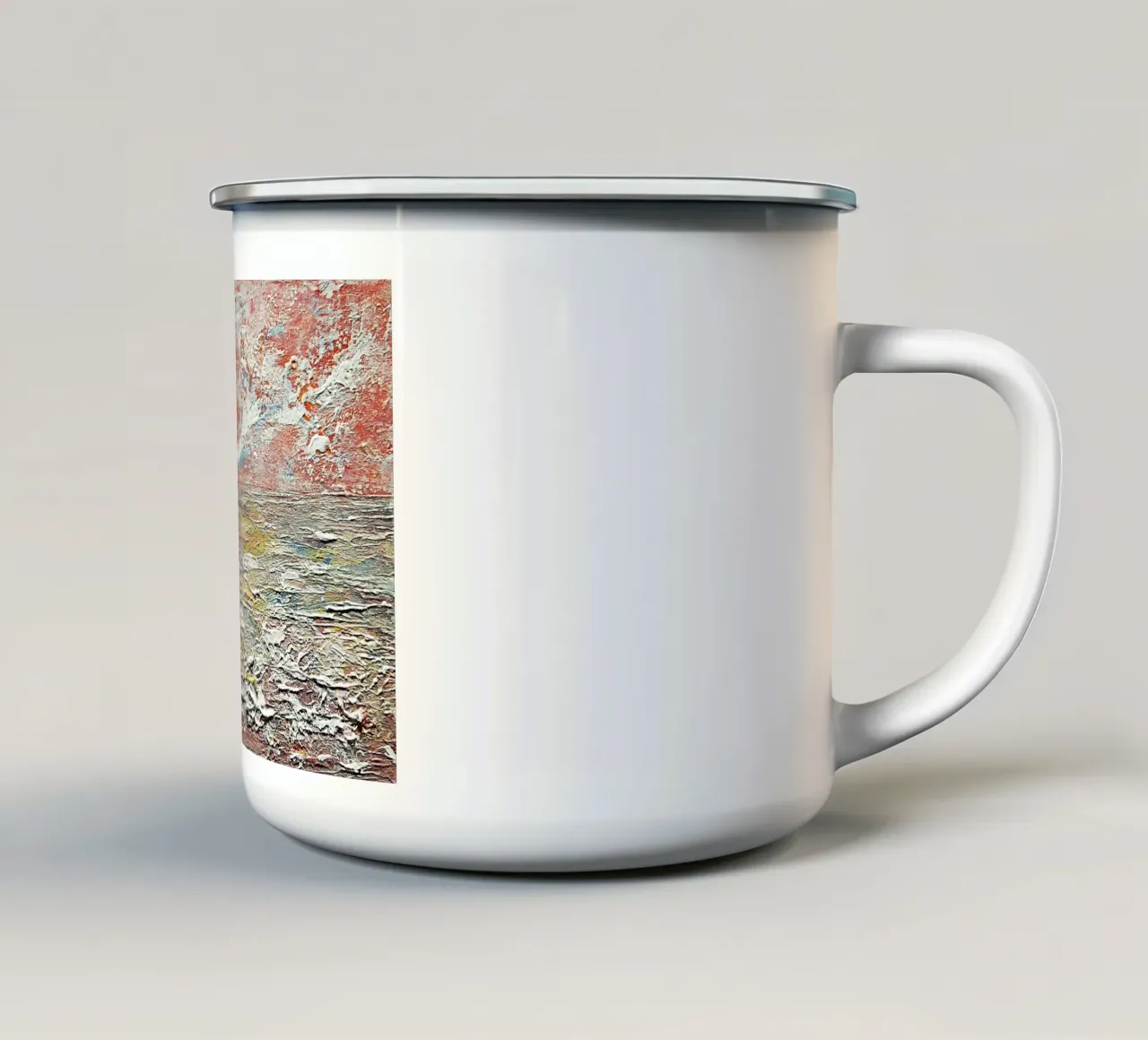 3D DREAM 10. tazza in smalto da Thierry Vobmann Abstract painting