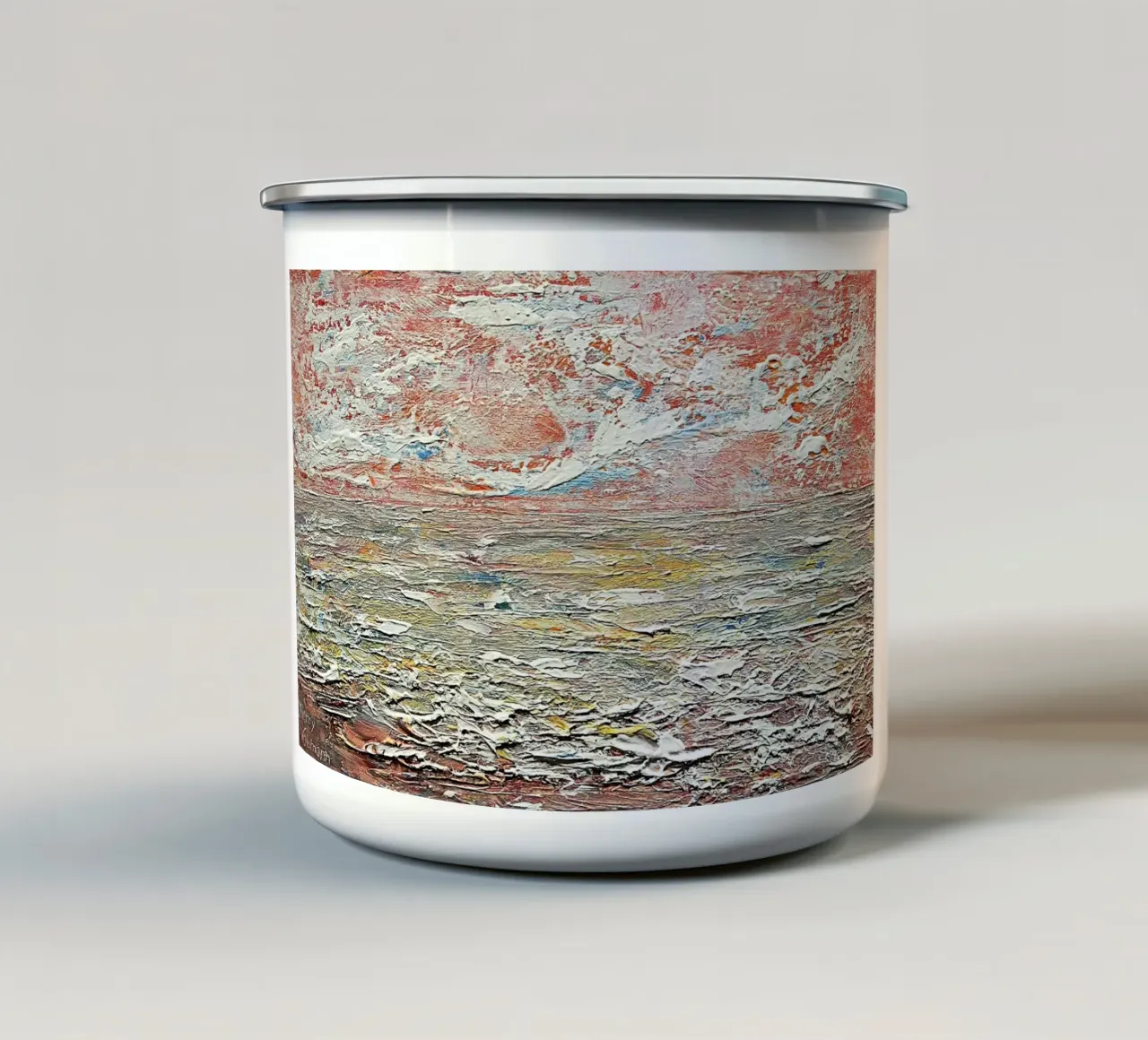 3D DREAM 10. tazza in smalto da Thierry Vobmann Abstract painting