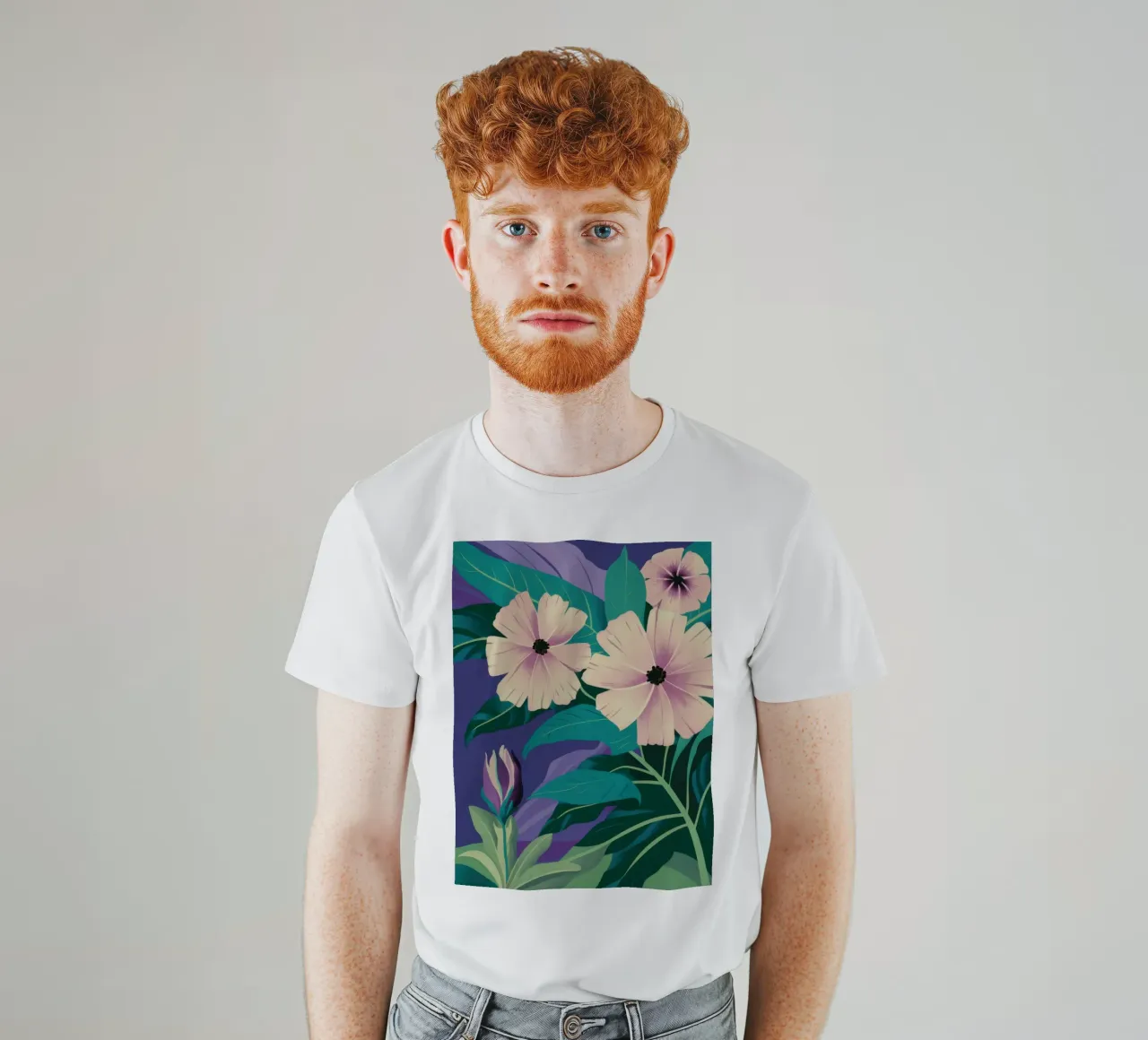 Sogno di un cosmo viola t-shirt da Kala Martir
