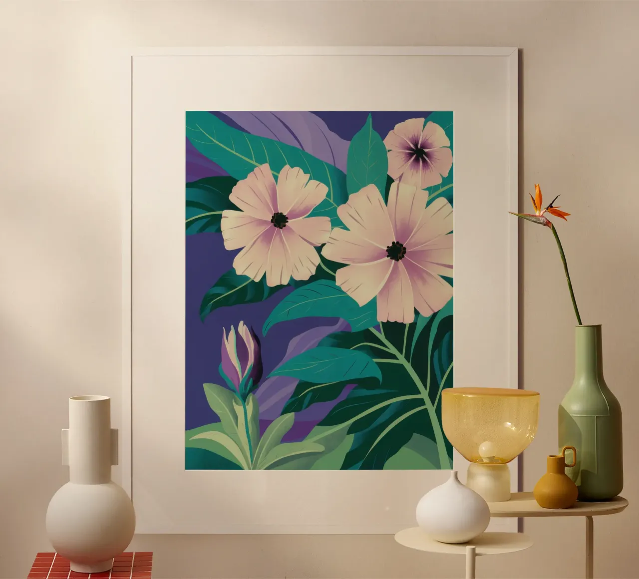 Sogno di un cosmo viola carta hahnemühle da Kala Martir