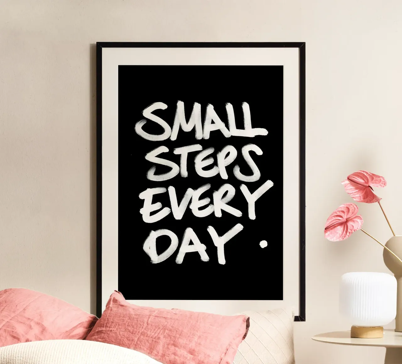 Small Steps Every Day carta hahnemühle da Type & Tape