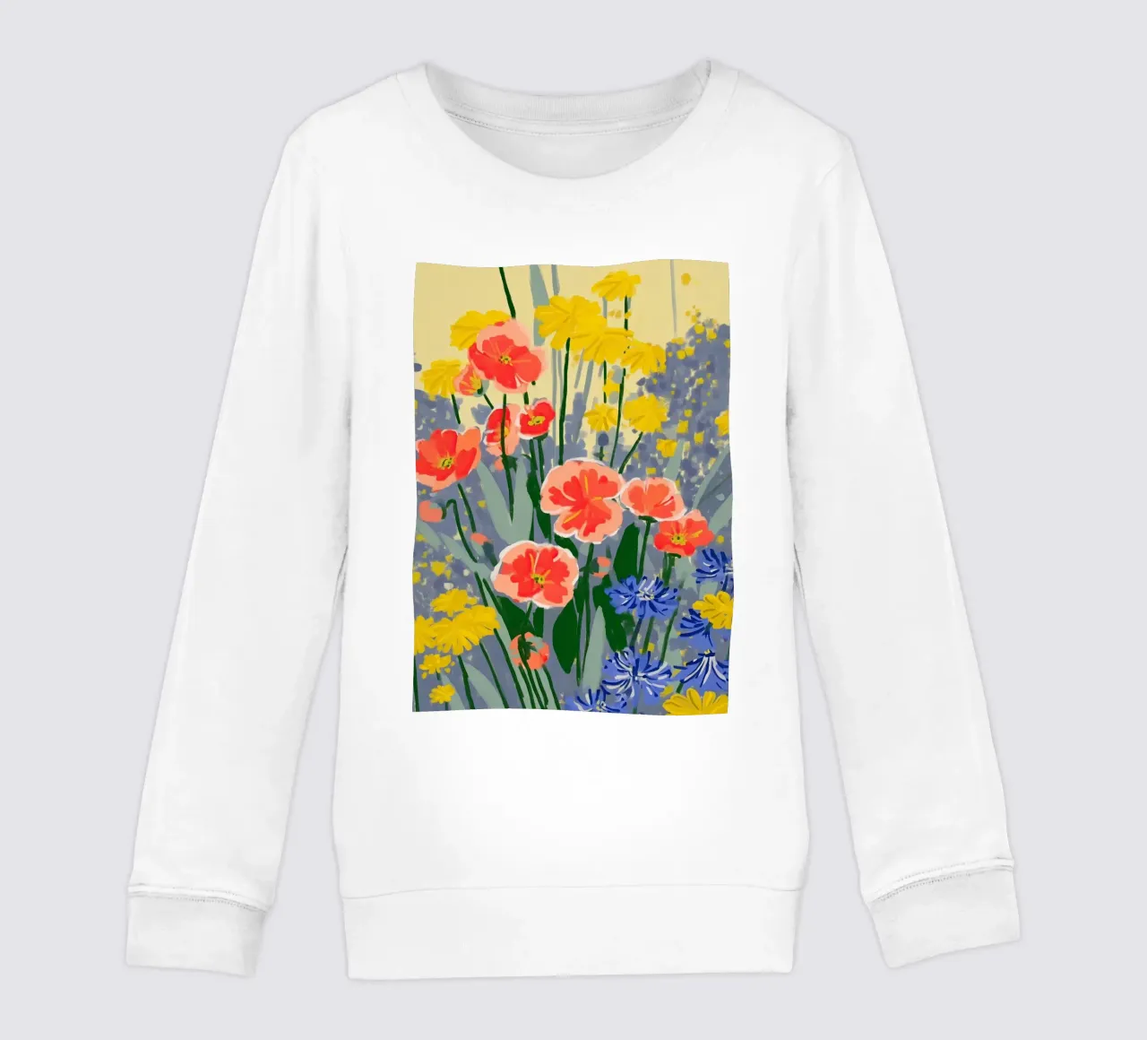 Sunshine Meets the Poppies felpa bambino da Amelie Rose