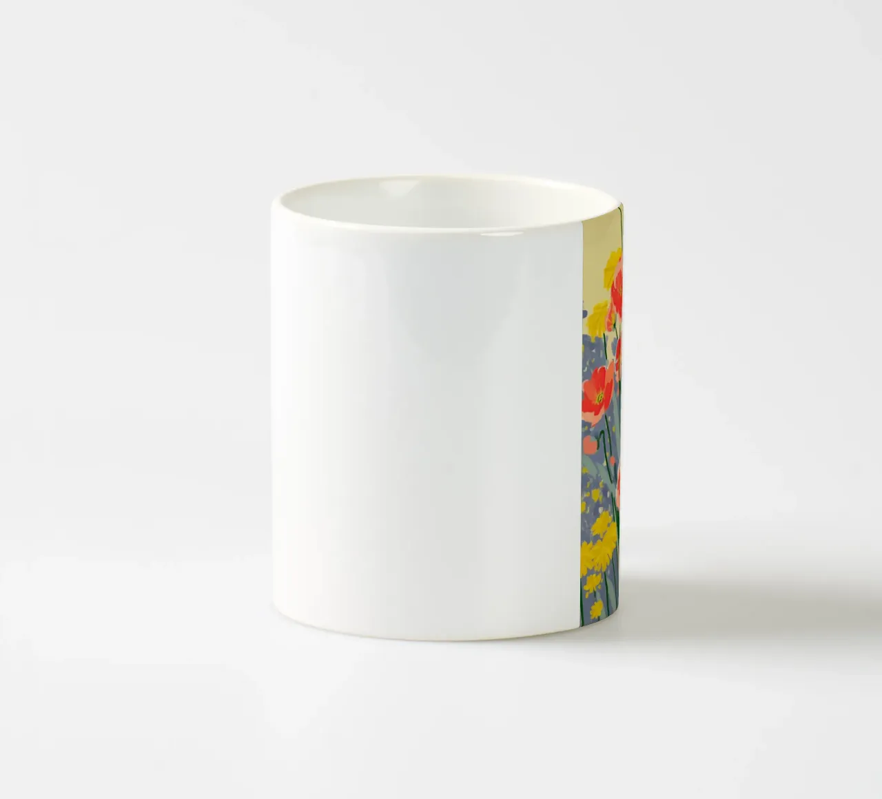 Sunshine Meets the Poppies tazza in ceramica da Amelie Rose