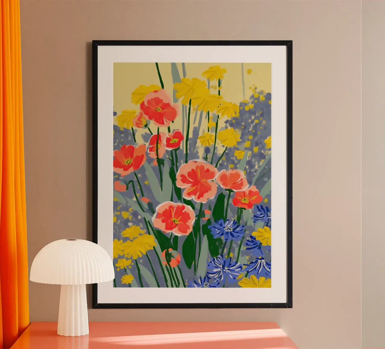 Sunshine Meets the Poppies carta hahnemühle da Amelie Rose