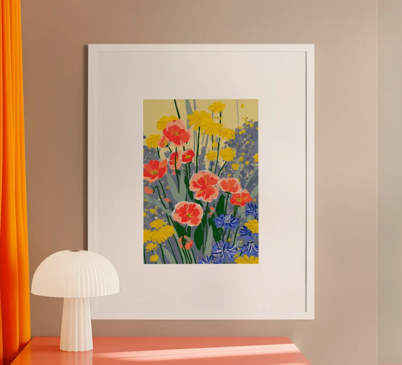 Sunshine Meets the Poppies carta hahnemühle da Amelie Rose