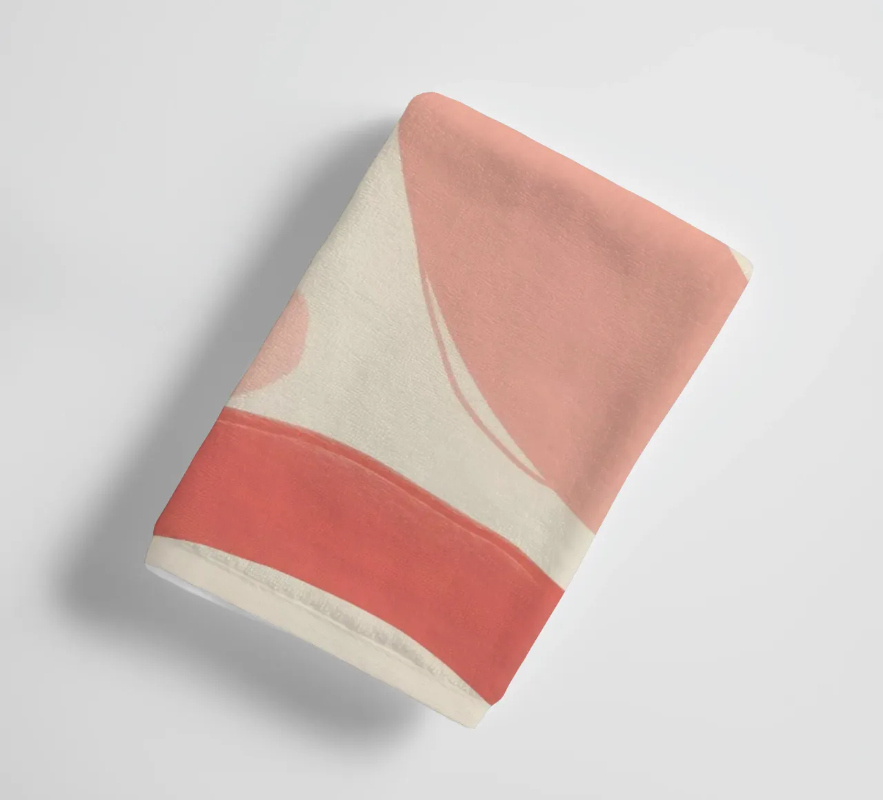 Speelse abstracte tuin badhanddoek van Kala Martir