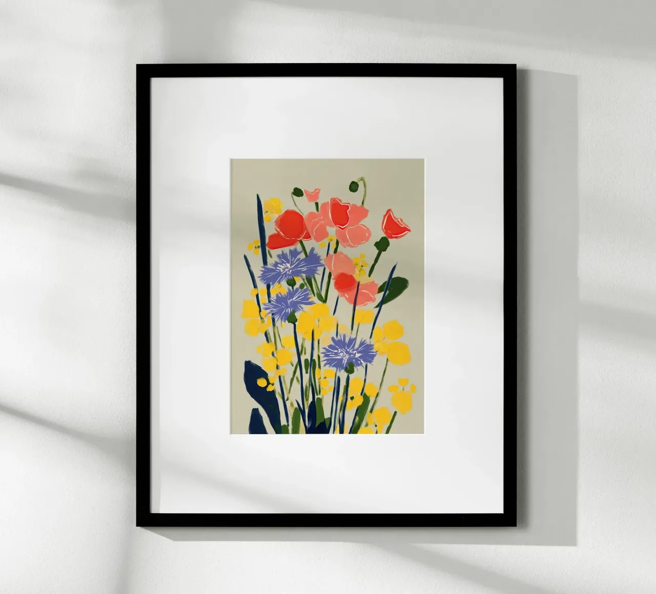 Soft Poppies, Cornflower Whisper carta hahnemühle da Amelie Rose