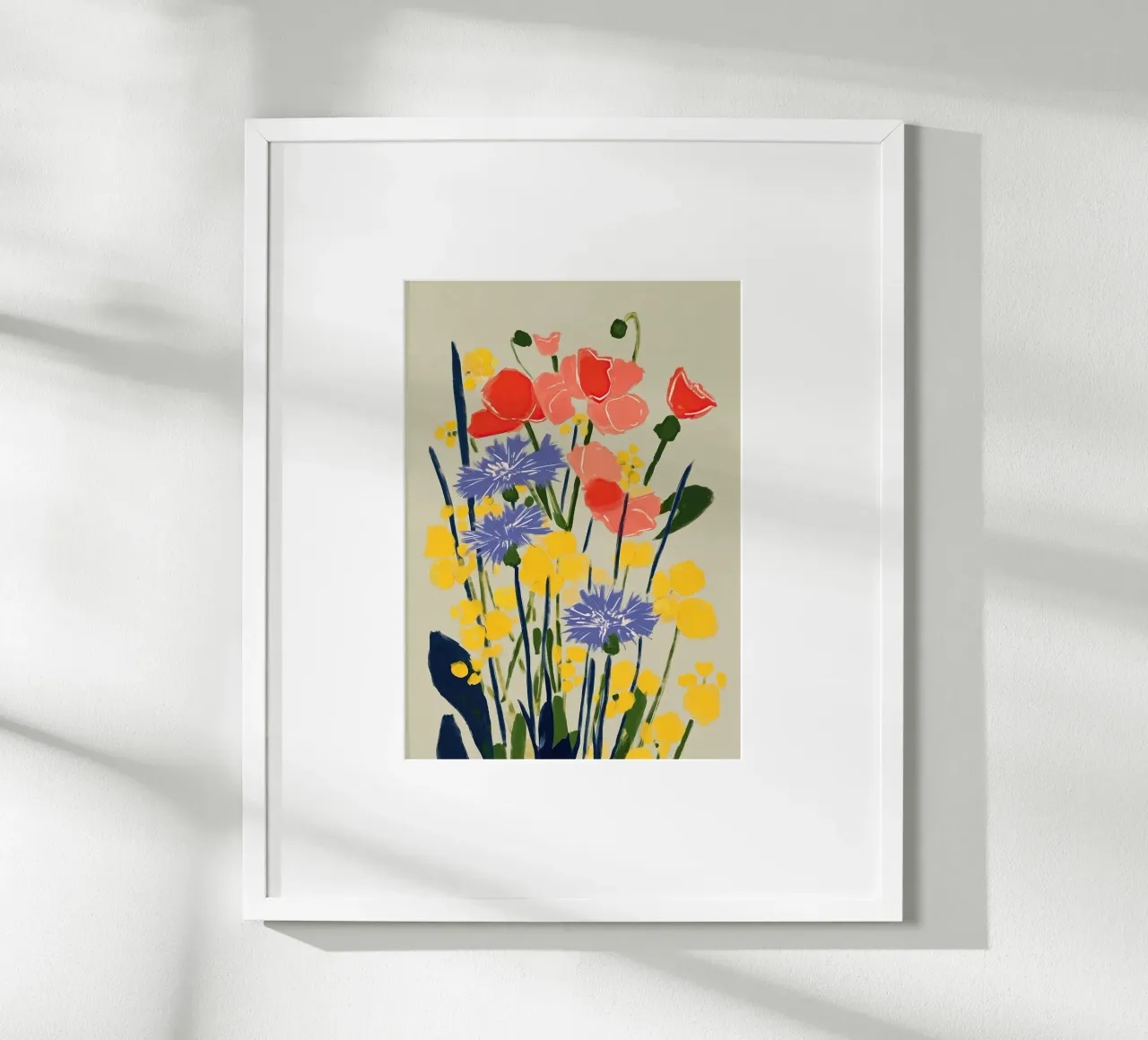 Soft Poppies, Cornflower Whisper carta hahnemühle da Amelie Rose