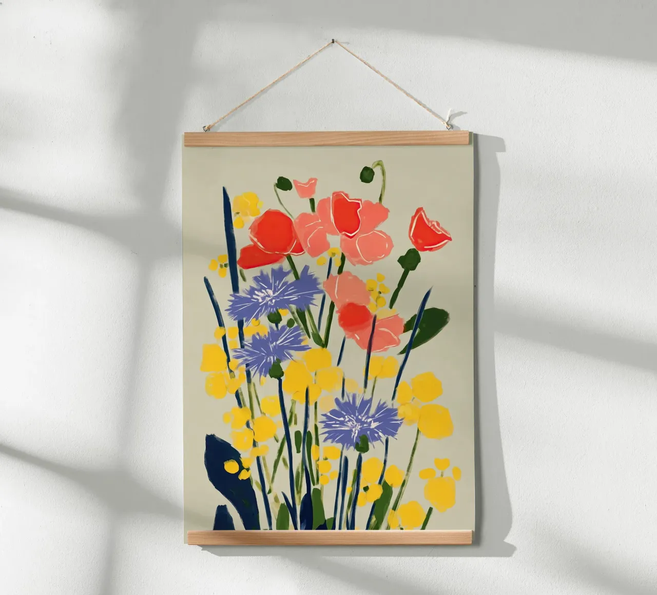 Soft Poppies, Cornflower Whisper carta hahnemühle da Amelie Rose