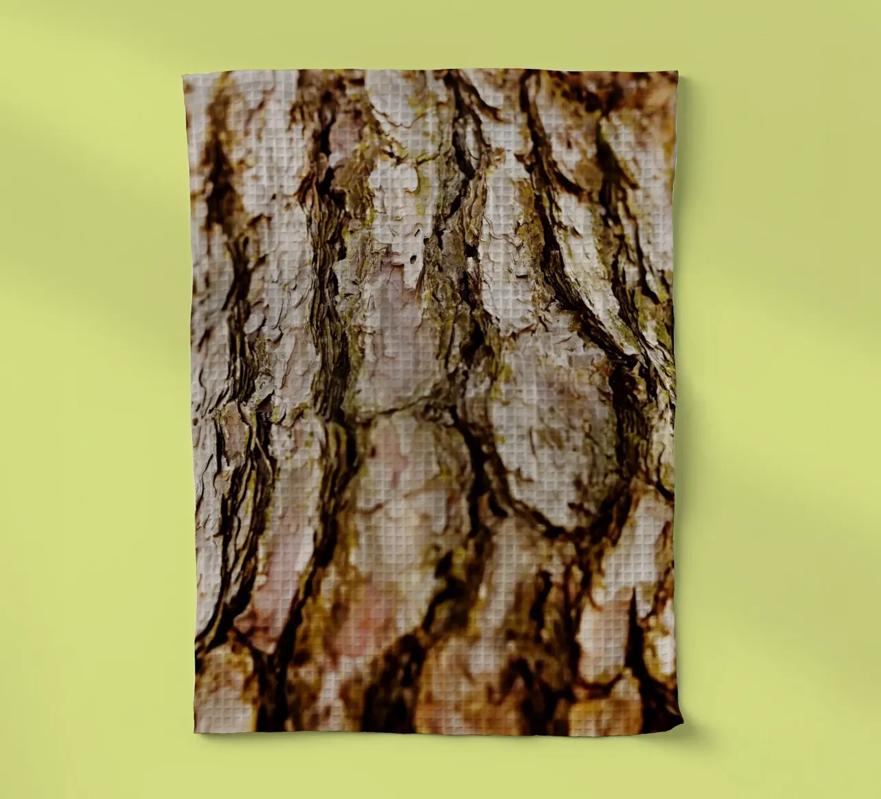 Dettaglio della corteccia di un albero in Giappone canovaccio da cucina da Simon Koy