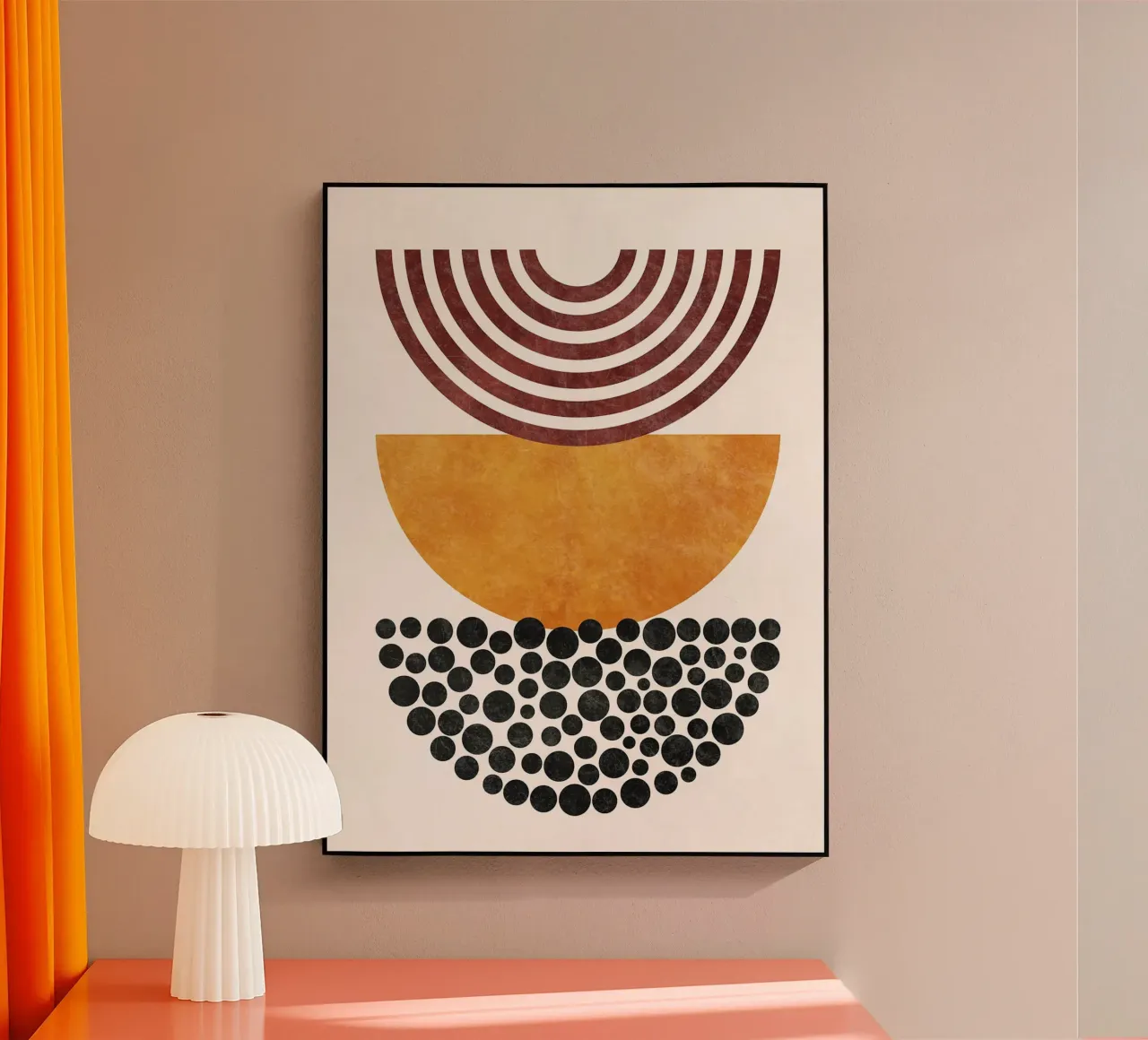 Forme geometriche astratte I plexiglass da Courtney