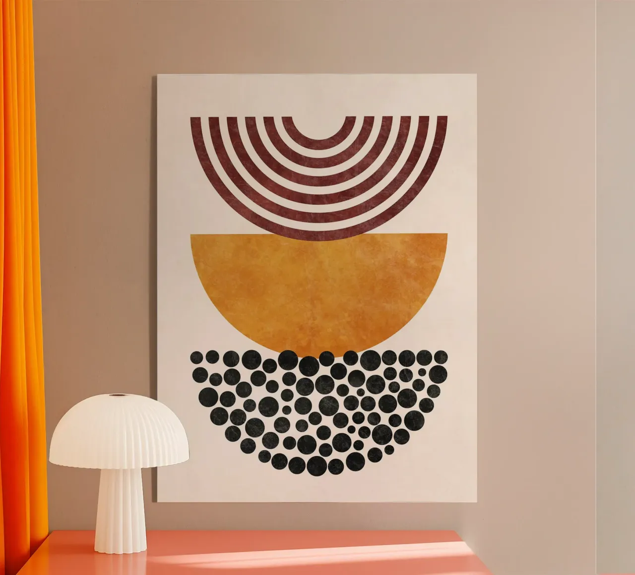 Forme geometriche astratte I plexiglass da Courtney
